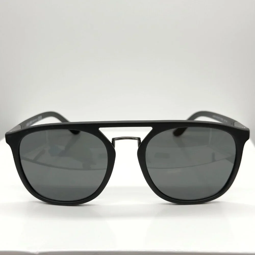 Giorgio Armani AR8118 5001/87 Sunglasses Matte Black Grey Lens 53 20 145 3N READ